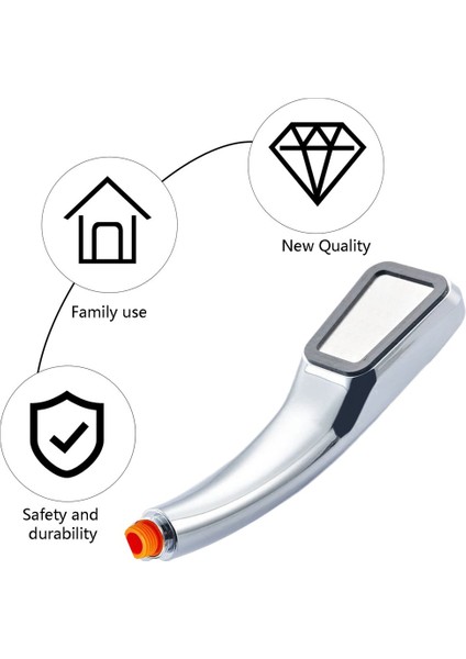 300 Küçük Delik Hidrofor Tasarruflu Kare Duş Başlığı Banyo El Duşu (Yurt Dışından) fırsatları