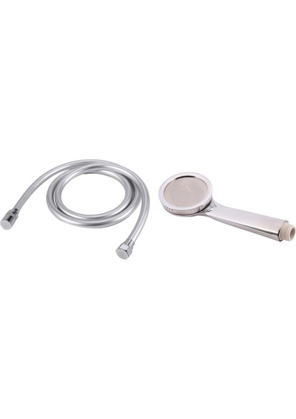 Ncanruı El Duş Başlığı Banyo Yüksek Turbo Basınçlı Enerji ve Banyo Için El Duş Başlığı Esnek Duş Hortumu-1.5m (Yurt Dışından)