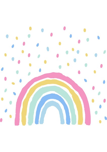 Gökkuşağı Dekoratif Duvar Sticker Duvar Resimleri Oturma Odası Yatak Odası Arka Plan Duvar Oturma Odası Banyo Ev Ofis Için (Yurt Dışından) indirimleri