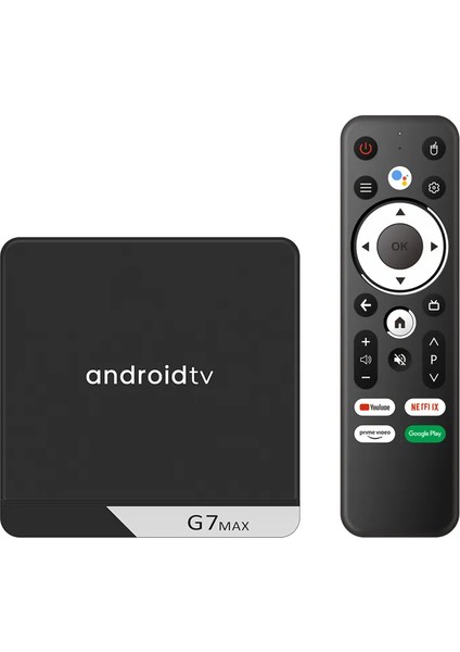 G7-Max Android 11 Tv Box 4gb RAM/64GB Rom Amlogic S905X4 - Fullhd Netflix