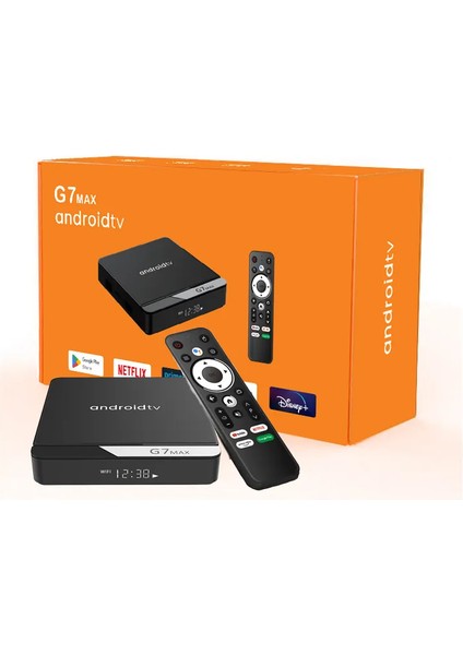 G7-Max Android 11 Tv Box 4gb RAM/64GB Rom Amlogic S905X4 - Fullhd Netflix