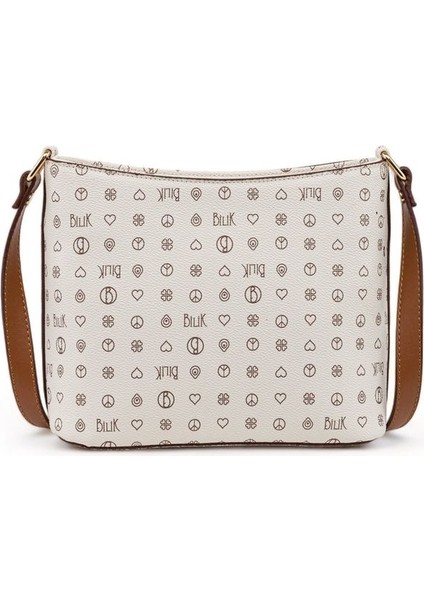 Monogram Bej/taba Kadın Çapraz Askılı Çanta Nv 1008-MN modelleri