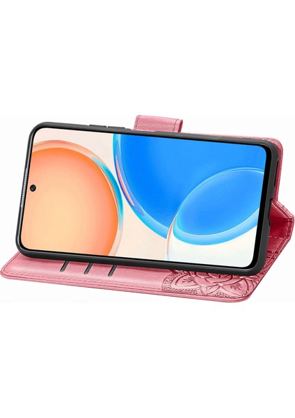 Honor X8 4g Kelebek Kanatları Narin Çiçekler Flip Darbeye Dayanıklı Deri Telefon Kılıfı ile Uyumlu (Yurt Dışından) indirimleri