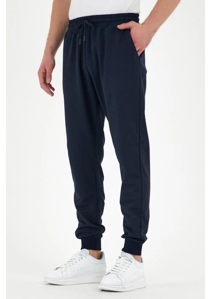 Siyah-Gri-Lacivert 3'lü Erkek Eşofman Altı Etiketli Arka ve Yan Cepli Regular Fit fırsatları