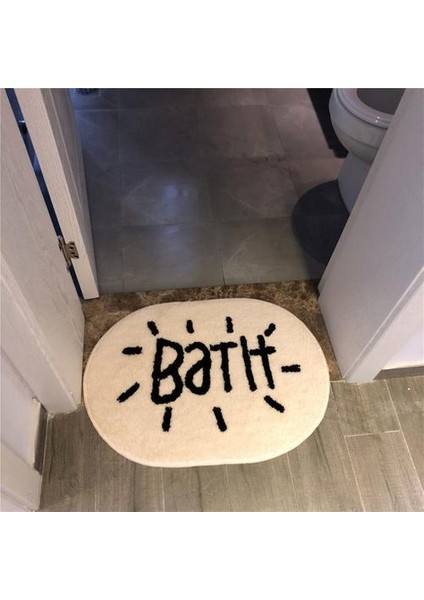 Ev Emici Kaymaz Zemin Paspası, Banyo Banyo Yatak Odası Giriş Ayak Paspası (Yurt Dışından)