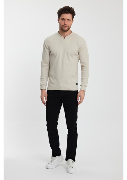 Patlı Yaka Kaşkorse SWEATSHIRT(E23-72804) fırsatları