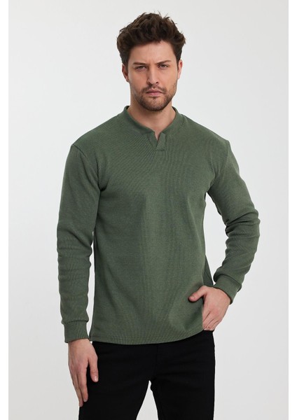 Alexander Gardi Patlı Yaka Kaşkorse SWEATSHIRT(E23-72804)