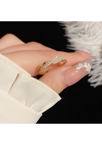 Şık ve Zarif Tasarımlı Açık Uçlu Ayarlanabilir Yüzük, Tatil Hediyesi (Yurt Dışından) modelleri