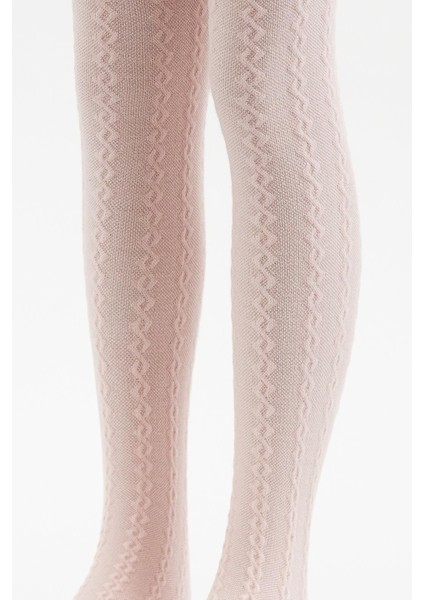 Zincirli Detaylı Külotlu Çorap Pembe fiyatları