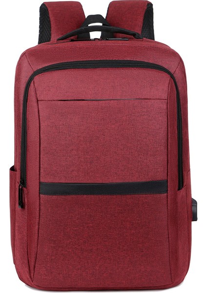 Erkek 15,6 Inç Yüksek Kapasiteli USB Spor Çantası (Yurt Dışından)