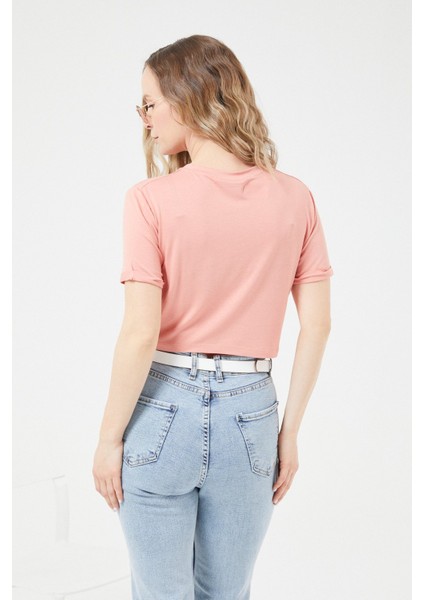 Bisiklet Yaka Crop indirimleri