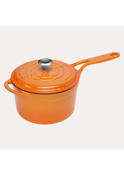 Pot Art Peach Mini Döküm Tencere 18 cm