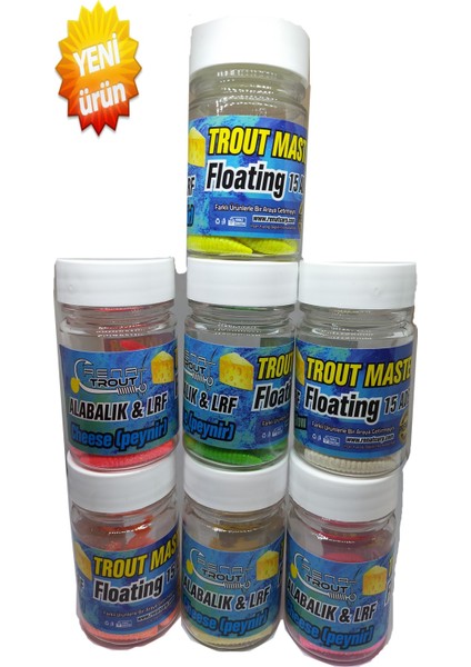 Renat Carp Renatcarp Trout Master Peynir(Cheese) Kokulu Özel Seri Silikon Kurtçuk Alabalık Yemi fiyatları