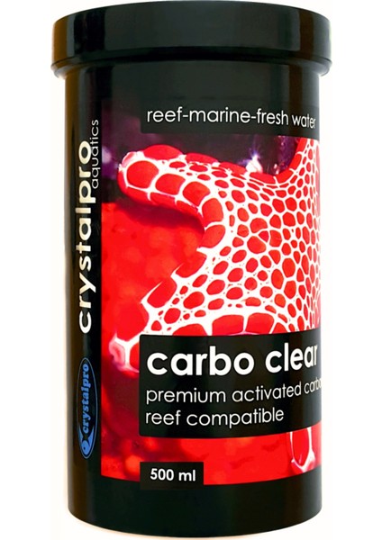 Carbo Clear 500ML - Akvaryumlar Için Granül Aktif Karbon