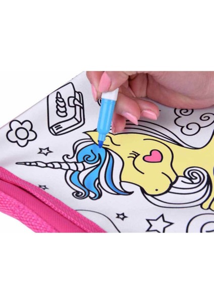 Boyanabilir Desenli Unicorn Sırt Çantası modelleri