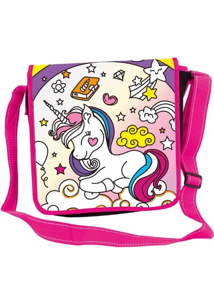 Boyanabilir Desenli Unicorn Sırt Çantası fırsatları