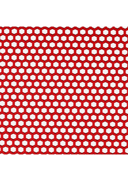 Kaydırmaz Kırmızı Bal Petek Paspas EN:90cm 90 x 300 cm modelleri