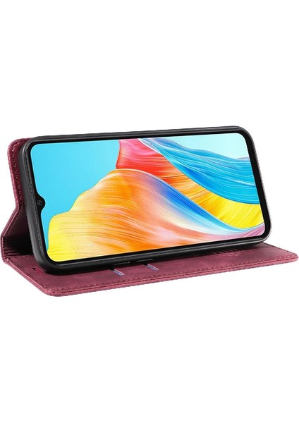 Oppo A38 4g Pu Deri Manyetik Koruyucu Folyo Cüzdan Için Kılıf (Yurt Dışından) fırsatları