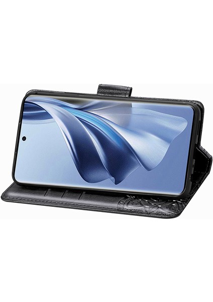 Oppo Reno 10 5g/10 Pro 5g Kelebek Kanatları Narin Çiçekler Darbeye Dayanıklı Deri Telefon Kılıfı (Yurt Dışından) indirimleri