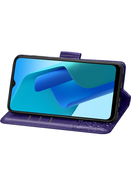 Oppo A16K Kelebek Kanatları Narin Çiçekler Darbeye Dayanıklı Deri Telefon Kılıfı (Yurt Dışından) indirimleri