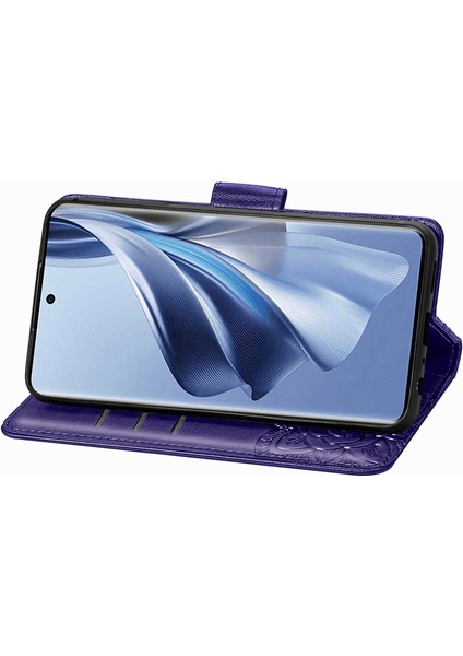 Oppo Reno 10 5g/10 Pro 5g Kelebek Kanatları Narin Çiçekler Darbeye Dayanıklı Deri Telefon Kılıfı (Yurt Dışından) indirimleri