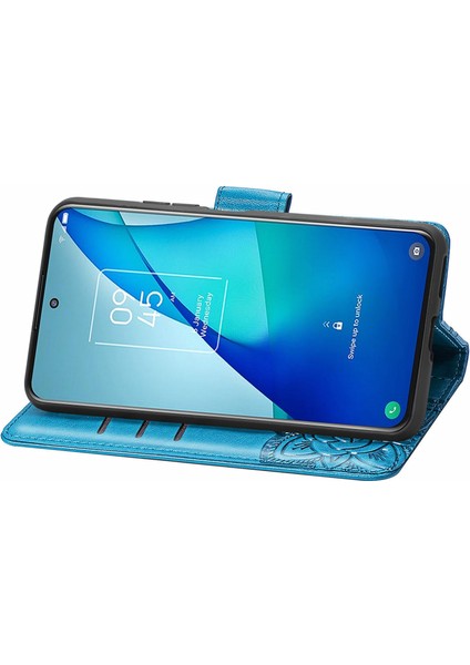 Tcl 20 S Kelebek Kanatları Narin Çiçekler Darbeye Dayanıklı Deri Telefon Kılıfı (Yurt Dışından) indirimleri