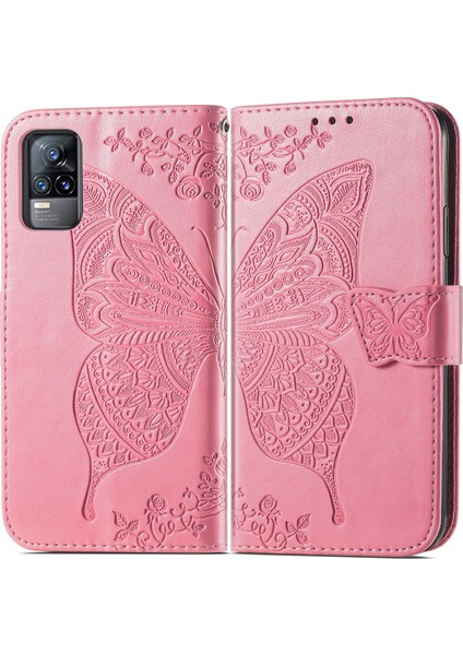 Vıvo V21 E 4g Kelebek Kanatları Narin Çiçekler Darbeye Dayanıklı Deri Telefon Kılıfı (Yurt Dışından) modelleri