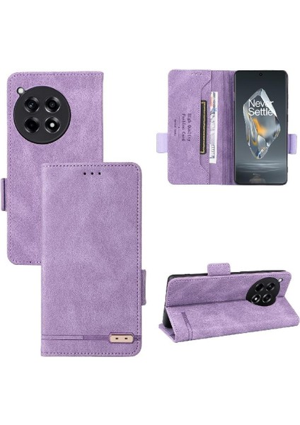 Oneplus Ace 3 5g Için Kılıf Deri Kart Sahibinin Tam ile Folio Flip Case (Yurt Dışından)
