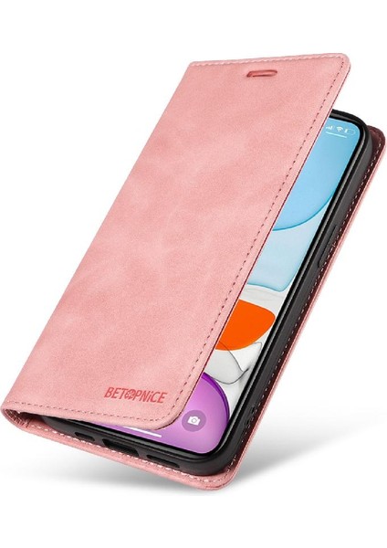 Iphone 11 Için Kılıf Pro Max Manyetik Koruyucu Folyo Cüzdan Pu Deri (Yurt Dışından)