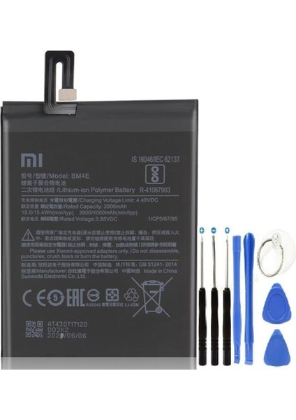 Xiaomi Pocophone F1 Pil Batarya + Tamir Seti BM4E