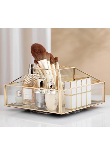 Pirinç Cam Makyaj Organizer fiyatları