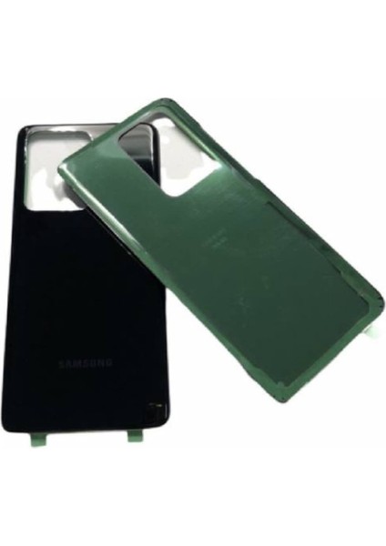 Samsung S20 Ultra Uyumlu Arka Pil Batarya Kapak SM-G988B - Gümüş Gri