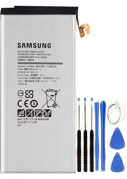 Samsung A8 A800 Uyumlu Pil Batarya + Tamir Seti 3050 Mah