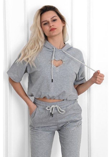 Kadın Göğüs Dekolteli Eşofman Takımı 3797-23 fiyatları