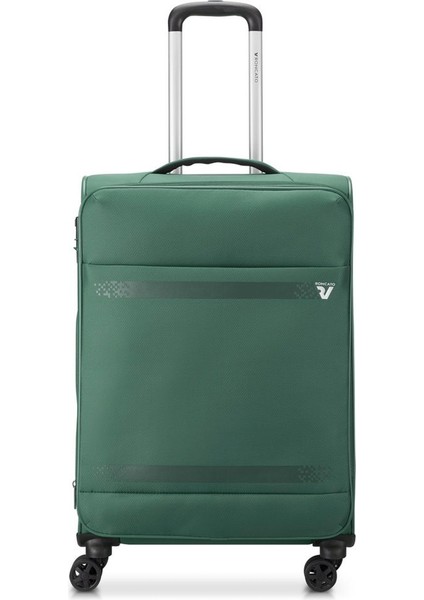 Unisex Valiz 41464257 Roncato Trolley Medıo 4r 65 cm Exp. Jazz 4.0 Verde Mılıtare