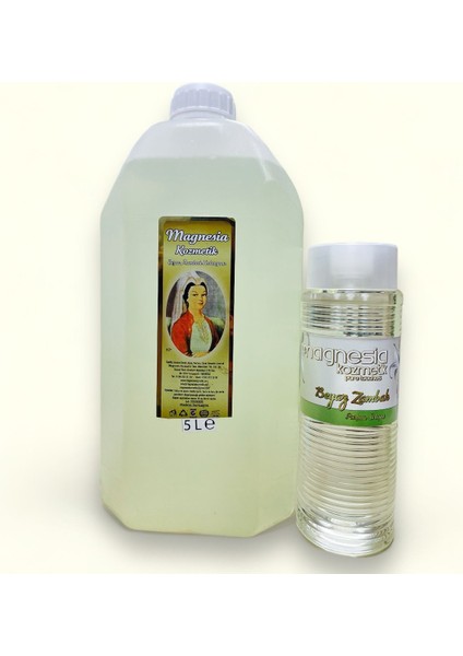 Beyaz Zambak Kolonyası 5 Lt. Ekonomik BIDON+400 ml Hediye