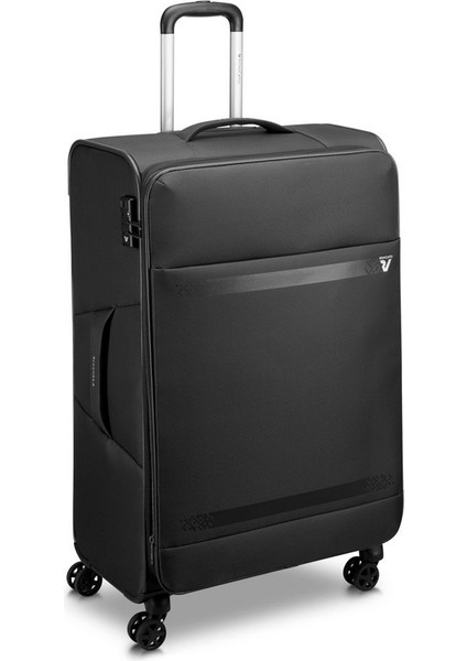 Unisex Valiz 41464101 Roncato Trolley Grande 4r 78 cm Exp. Jazz 4.0 Nero