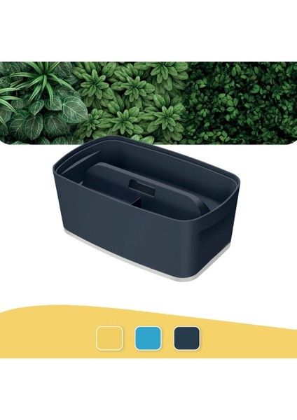 MyBox Cosy Small Ofis Düzenleyici Kapaklı Saklama Kabı Kadife Gri modelleri