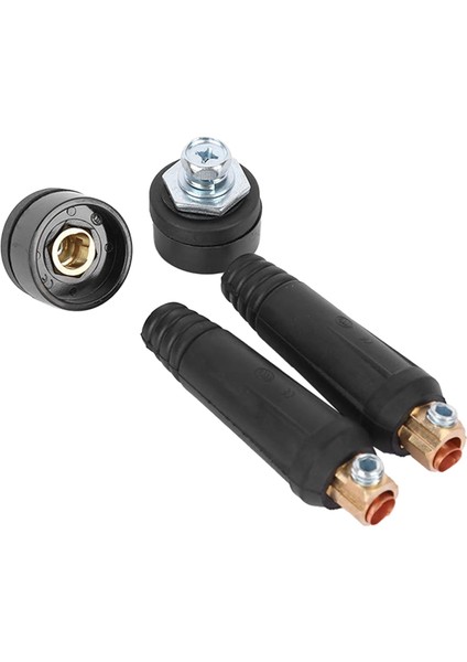 Takım Siyah Avrupa Tarzı Elektrikli Kaynak Makinesi Kablo Konektörü Dkj Hızlı Bağlantı Prizi (Yurt Dışından)