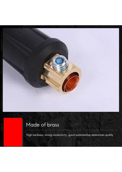 Takım Siyah Avrupa Tarzı Elektrikli Kaynak Makinesi Kablo Konektörü Dkj Hızlı Bağlantı Prizi (Yurt Dışından) fırsatları