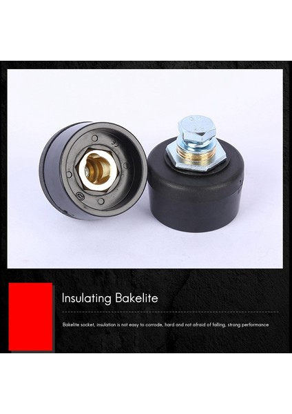 Takım Siyah Avrupa Tarzı Elektrikli Kaynak Makinesi Kablo Konektörü Dkj Hızlı Bağlantı Prizi (Yurt Dışından) indirimleri