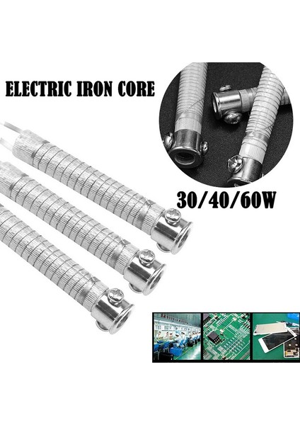 30/40/60W Havya Çekirdek Isıtma Elemanı Yedek Kaynak Aracı Elemanı Isıtıcı Çekirdek Kaynak Aracı Yedek Yedek Parça (Yurt Dışından) modelleri