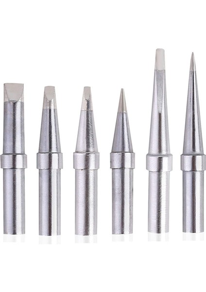 Lehim Uçları 6 Adet Et Havya Yedek Uçları WES51/50,WESD51,PES51 / 50,WE1010NA WCC100 LR21 Et Uç Serisi (6pcs-01) (Yurt Dışından) indirimleri