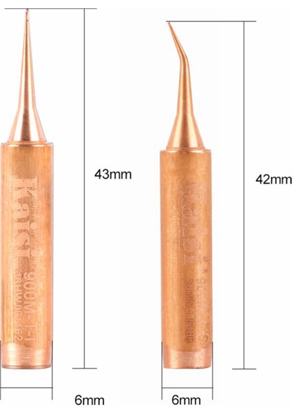 Adet Kaisi Oksijensiz Bakır Havya Ucu 900M-TI/900M-T-IS Lehim Istasyonu Araçları Demir Ipuçları (Yurt Dışından) indirimleri