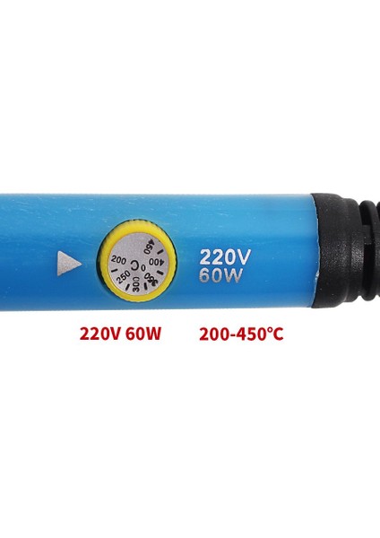 60W Ayarlanabilir Sıcaklık Elektrikli Havya Kolu Isı Kalem Aracı Demir Ipuçları Kaynak Lehim Rework Onarımı Için Standı (Ab Fiş) (Yurt Dışından) fırsatları