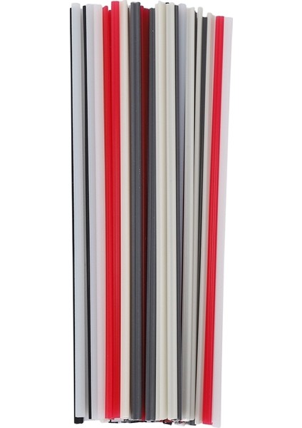 50 Adet Plastik Kaynak Çubukları - Sıcak Hava Araçları Için Pp/pvc/pe Plastik Kaynakçı Çubukları 10 Inç (Her Renk 10 Adet) (Yurt Dışından) modelleri