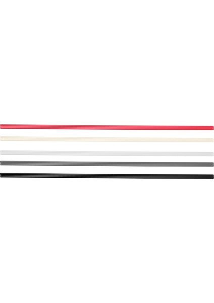 50 Adet Plastik Kaynak Çubukları - Sıcak Hava Araçları Için Pp/pvc/pe Plastik Kaynakçı Çubukları 10 Inç (Her Renk 10 Adet) (Yurt Dışından) indirimleri