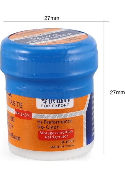 Temiz Olmayan Lehimleme Pastası Teneke Çamur Telefon Onarım Aracı Smt Yaması Bakım Led'i (Yurt Dışından) fırsatları