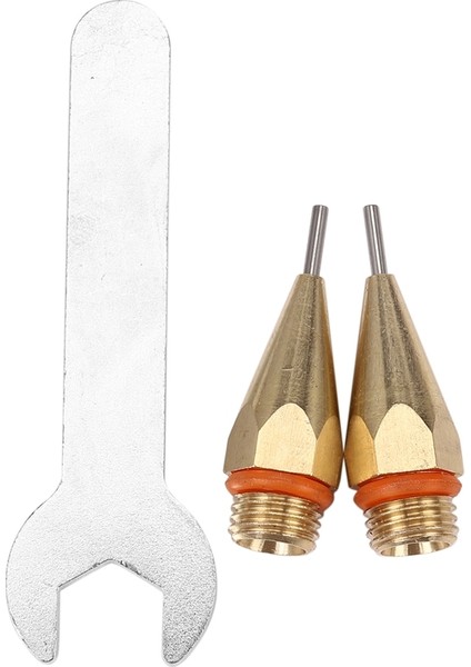 2 Adet 1.0X40MM Bakır Nozul, Nozul Anahtarı ile Değiştirilebilir Nozul (Yurt Dışından) modelleri
