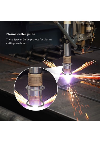 10 Adet Ara Parça Kılavuzu Plazma Kesici Torç Stand-Off (Yurt Dışından) fırsatları